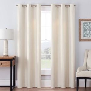 Eclipse (Target) - Windsor Light Blocking Curtain Panel, Cream (42"x63") 